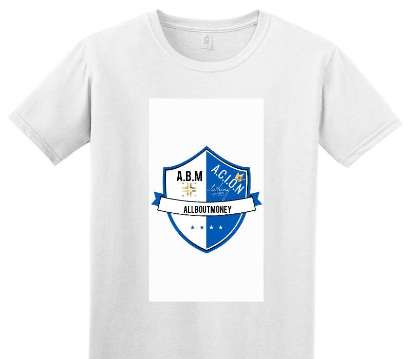 Custom Adult Soft Style 100% Cotton White T-Shirt