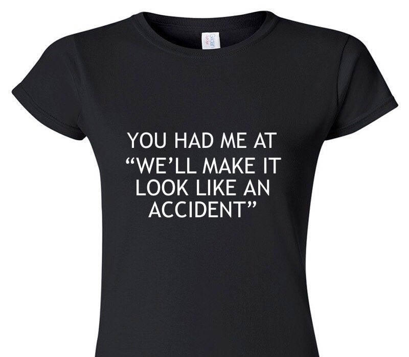 Custom Womens Soft Style 100% Cotton Black T-Shirt