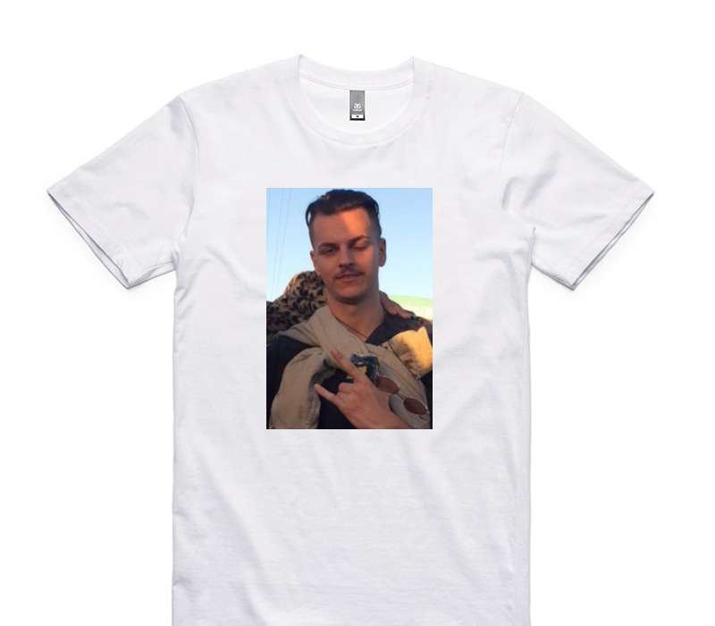 Custom AS Colour 100% Cotton White T-Shirt
