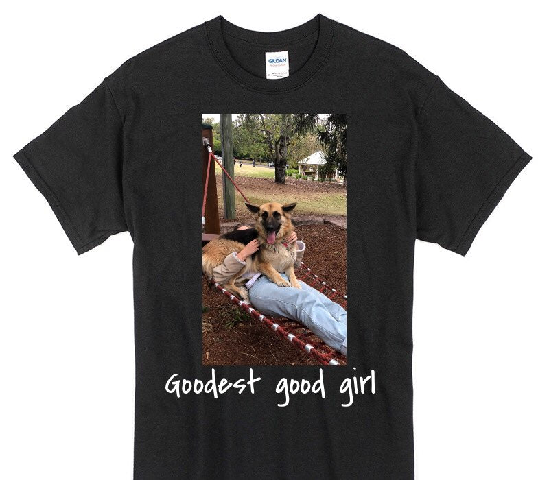 Custom Gildan 100% Cotton Black T-Shirt