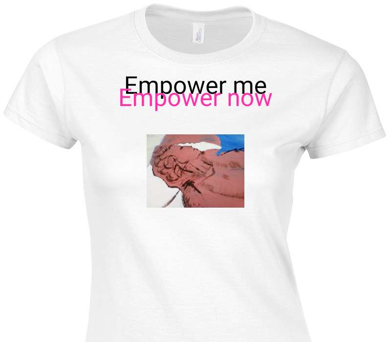 Custom Womens Soft Style 100% Cotton White T-Shirt