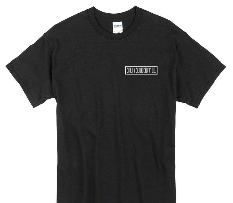 Custom Gildan 100% Cotton Black T-Shirt