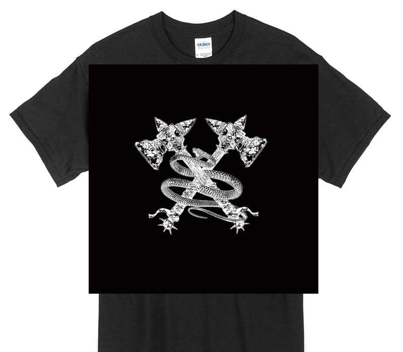 Custom Gildan 100% Cotton Black T-Shirt