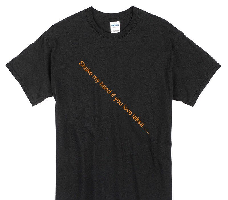 Custom Gildan 100% Cotton Black T-Shirt