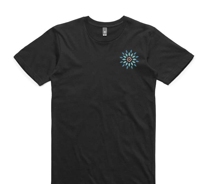 Custom AS Colour 100% Cotton Black T-Shirt