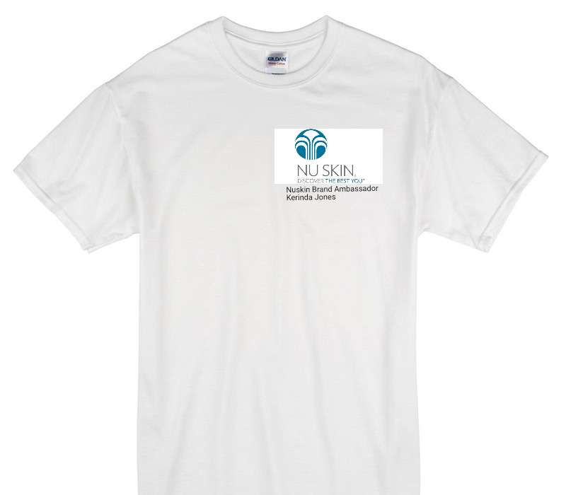 Custom Gildan 100% Cotton White T-Shirt