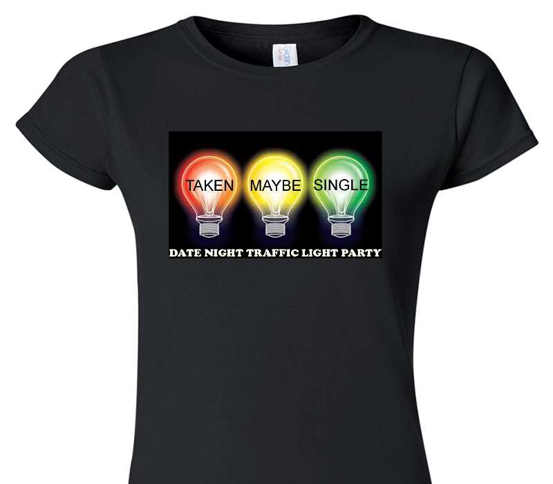Custom Womens Soft Style 100% Cotton Black T-Shirt