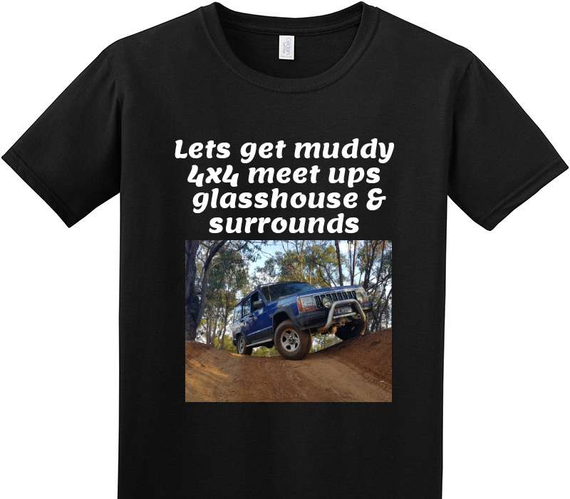 Custom Adult Soft Style 100% Cotton Black T-Shirt