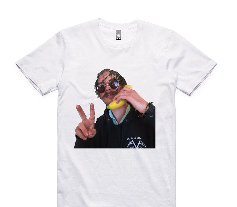 Custom AS Colour 100% Cotton White T-Shirt