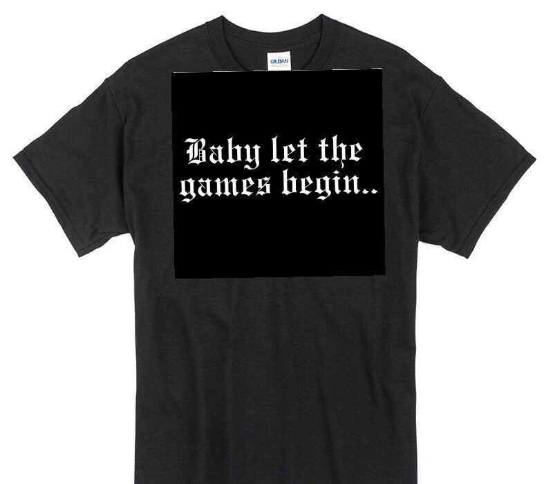 Custom Gildan 100% Cotton Black T-Shirt
