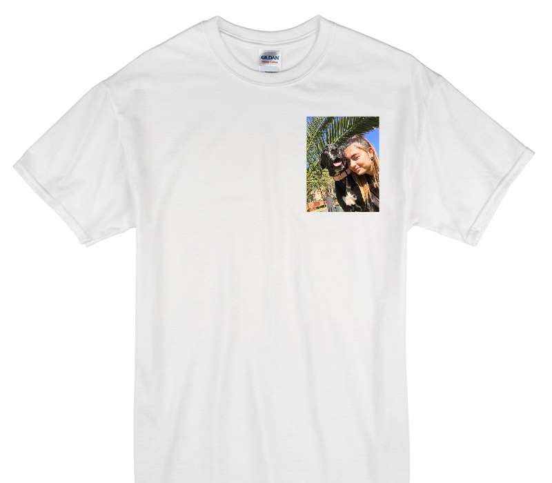 Custom Gildan 100% Cotton White T-Shirt