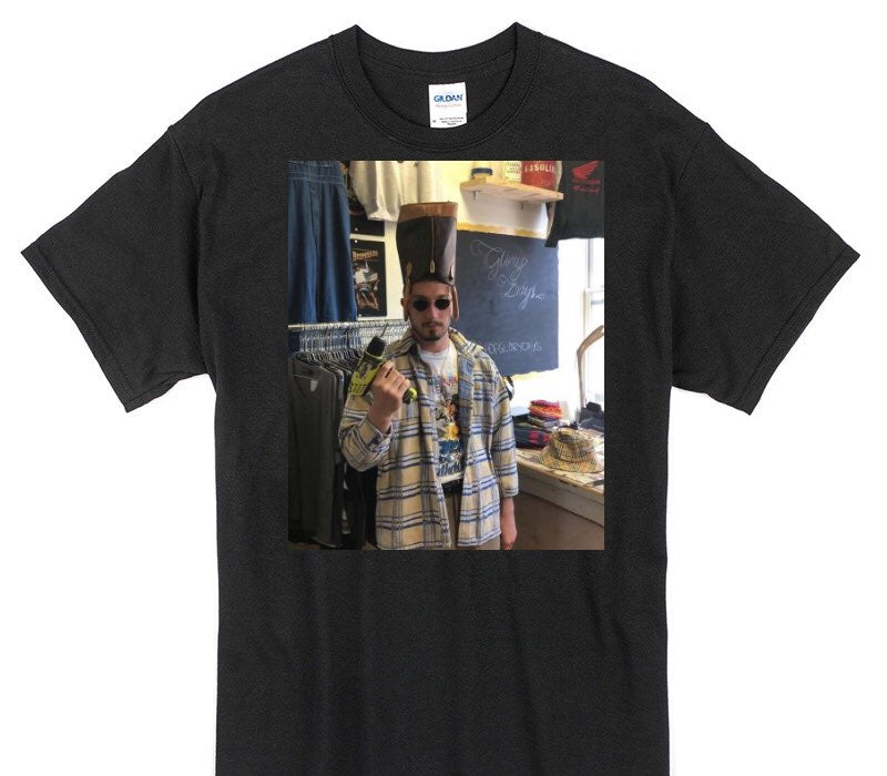 Custom Gildan 100% Cotton Black T-Shirt