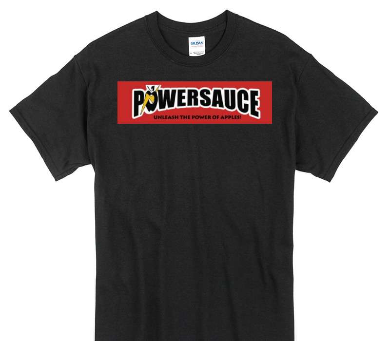 Custom Gildan 100% Cotton Black T-Shirt