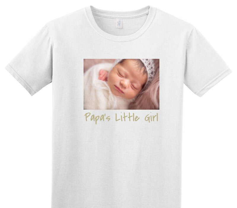 Custom Adult Soft Style 100% Cotton White T-Shirt