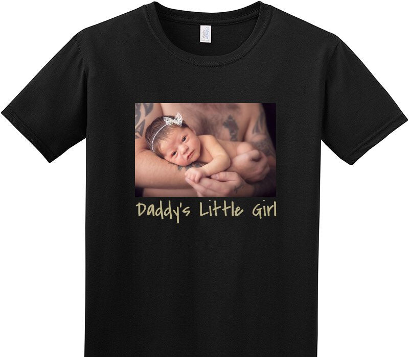 Custom Adult Soft Style 100% Cotton Black T-Shirt