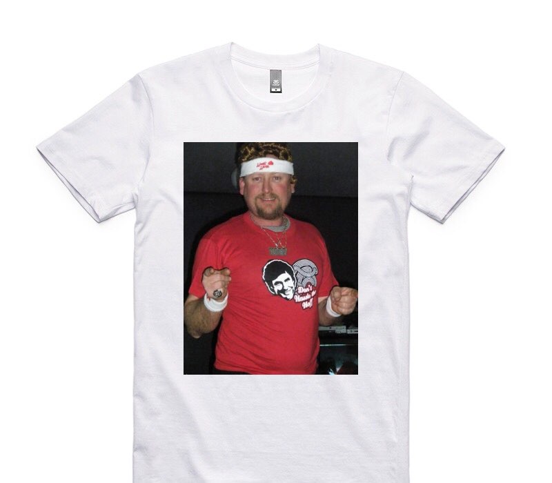 Custom AS Colour 100% Cotton White T-Shirt