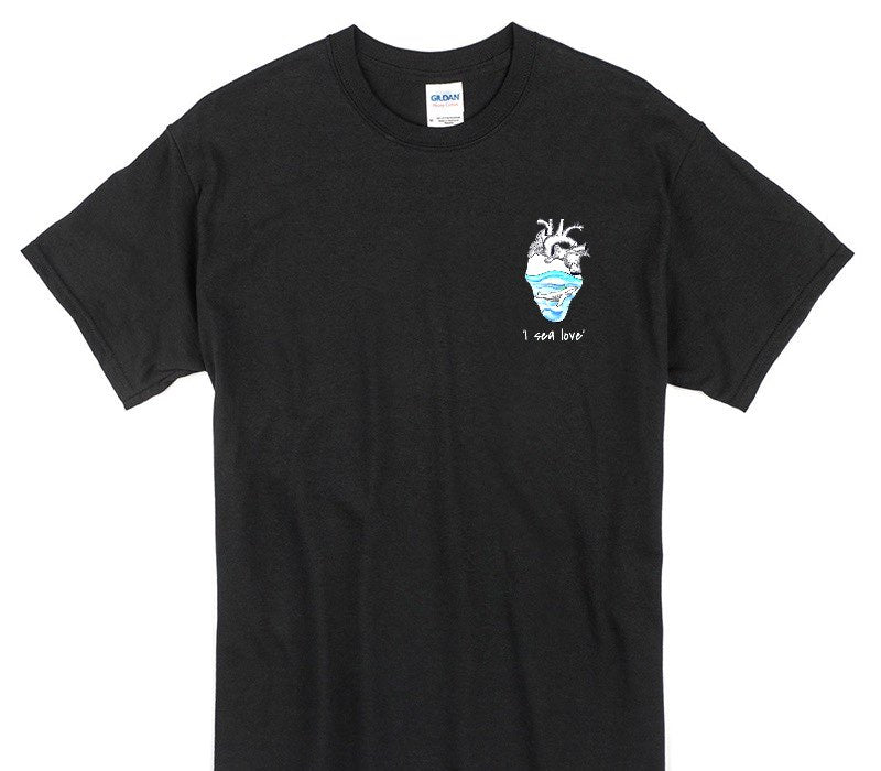 Custom Gildan 100% Cotton Black T-Shirt