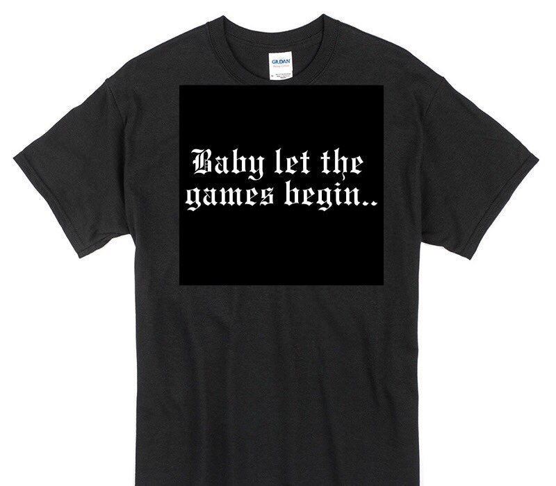 Custom Gildan 100% Cotton Black T-Shirt