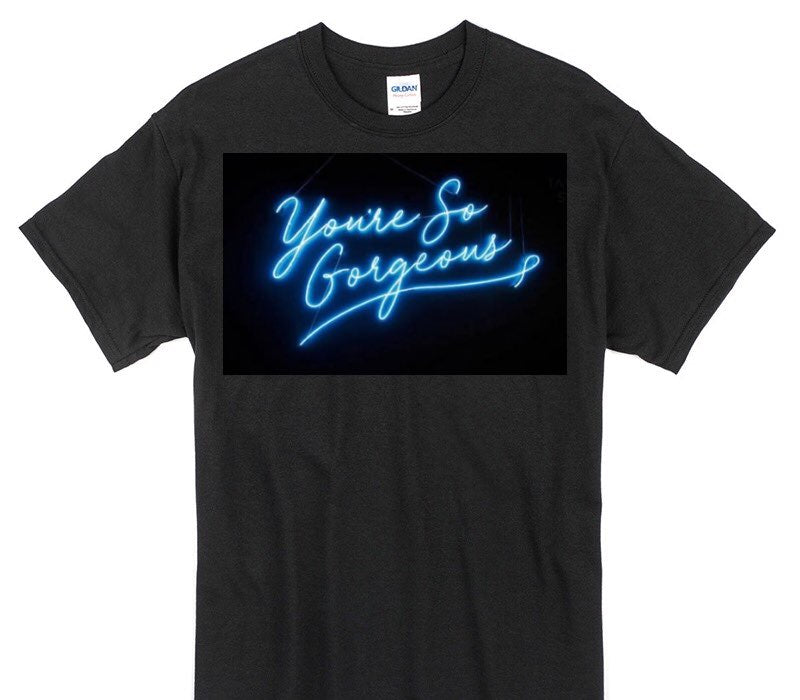 Custom Gildan 100% Cotton Black T-Shirt