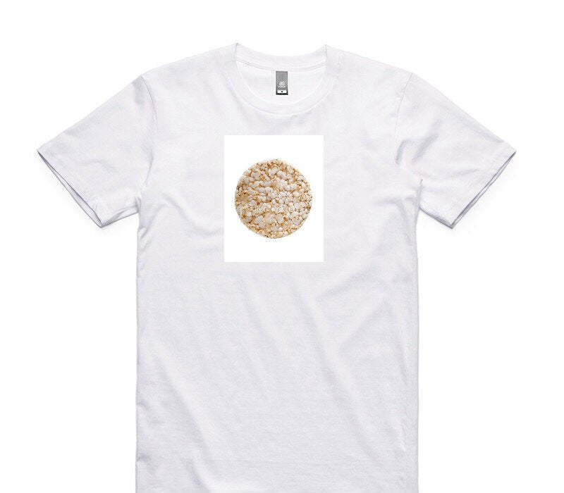 Custom AS Colour 100% Cotton White T-Shirt