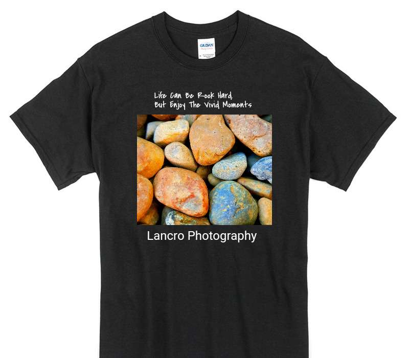 Custom Gildan 100% Cotton Black T-Shirt
