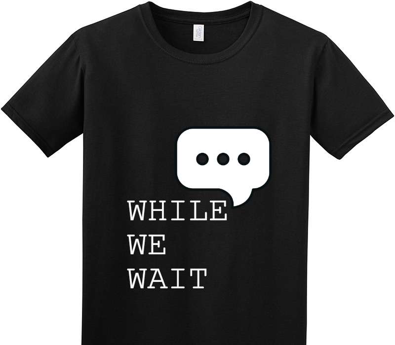 Custom Adult Soft Style 100% Cotton Black T-Shirt