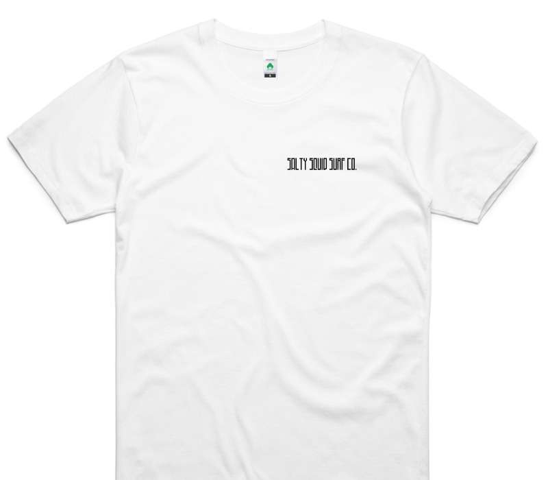 Custom AS Colour 100% Organic Cotton White T-Shirt