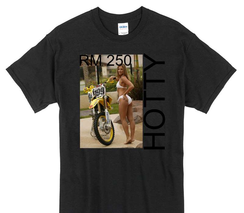 Custom Gildan 100% Cotton Black T-Shirt