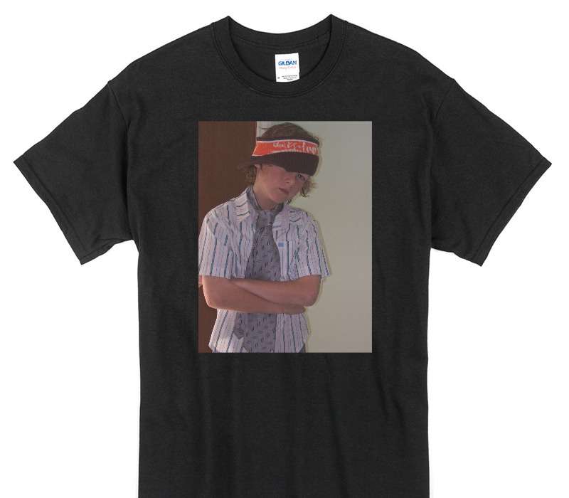 Custom Gildan 100% Cotton Black T-Shirt