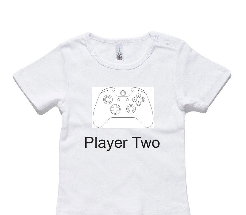 Custom AS Colour White Baby T-Shirt