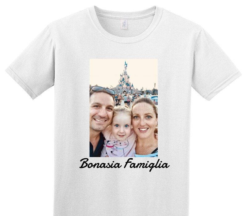 Custom Adult Soft Style 100% Cotton White T-Shirt