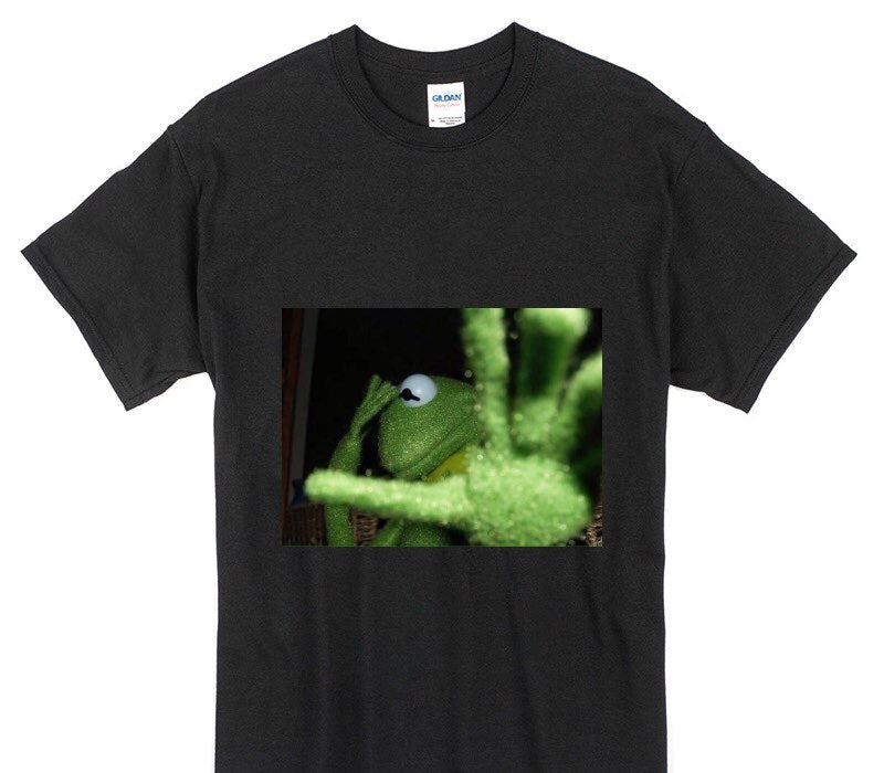 Custom Gildan 100% Cotton Black T-Shirt