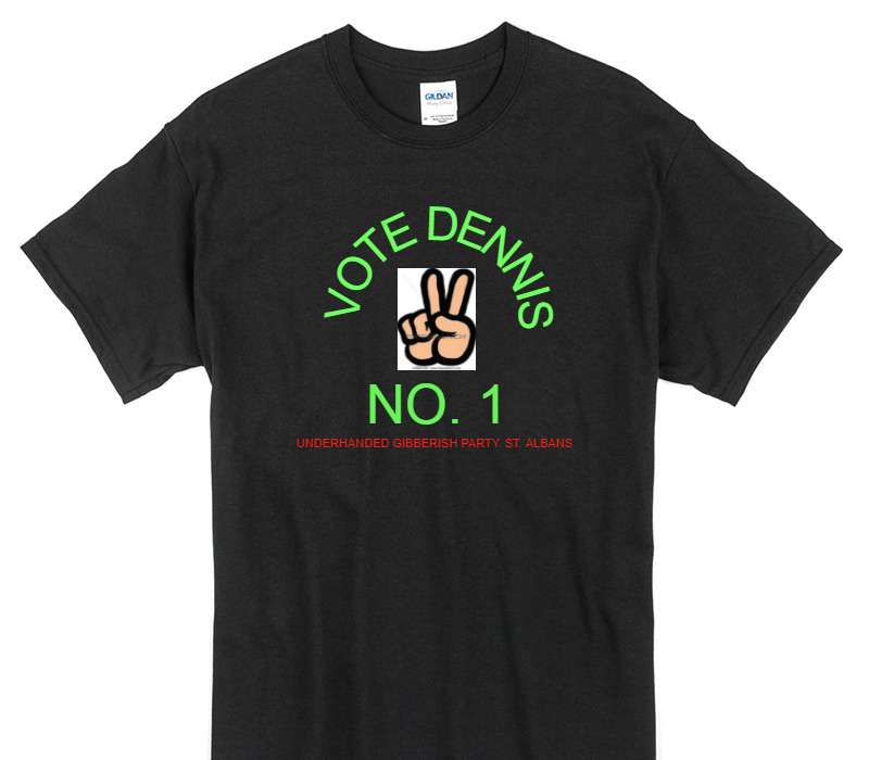 Custom Gildan 100% Cotton Black T-Shirt
