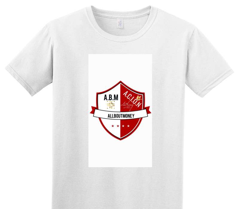 Custom Adult Soft Style 100% Cotton White T-Shirt