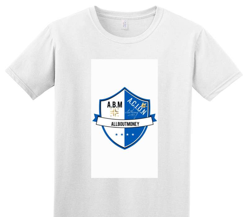 Custom Adult Soft Style 100% Cotton White T-Shirt