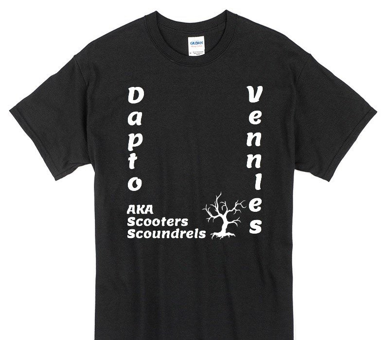 Custom Gildan 100% Cotton Black T-Shirt