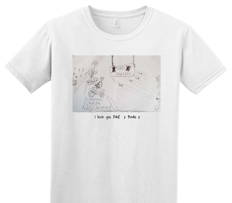 Custom Adult Soft Style 100% Cotton White T-Shirt