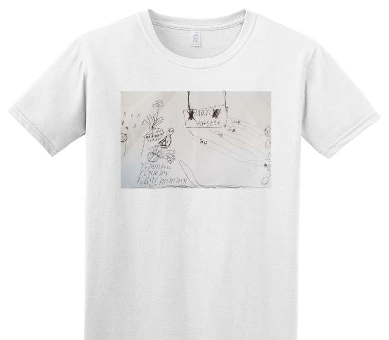 Custom Adult Soft Style 100% Cotton White T-Shirt