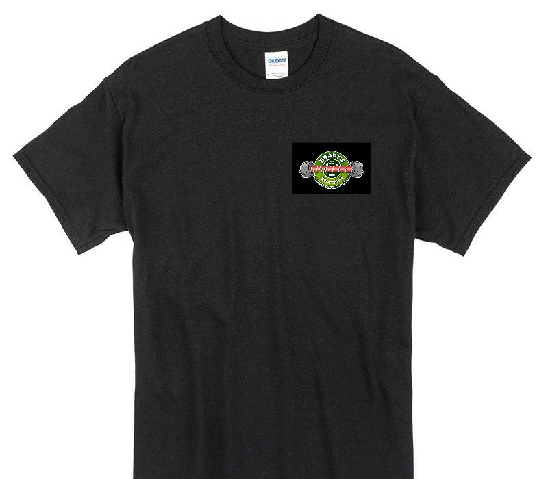 Custom Gildan 100% Cotton Black T-Shirt