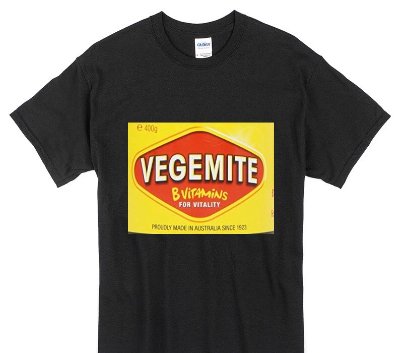 Custom Gildan 100% Cotton Black T-Shirt