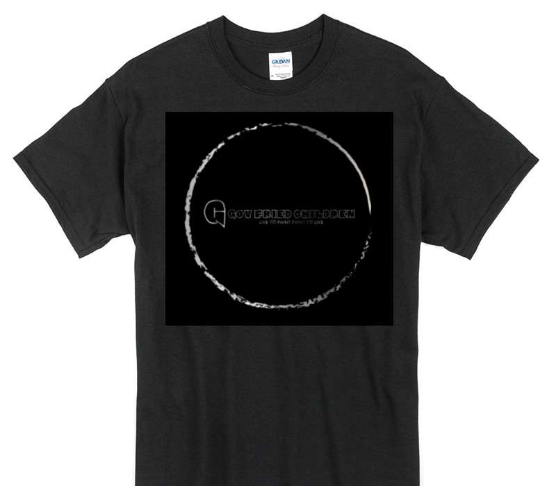Custom Gildan 100% Cotton Black T-Shirt