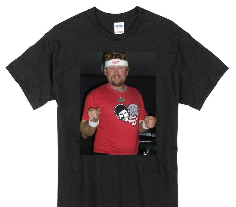 Custom Gildan 100% Cotton Black T-Shirt