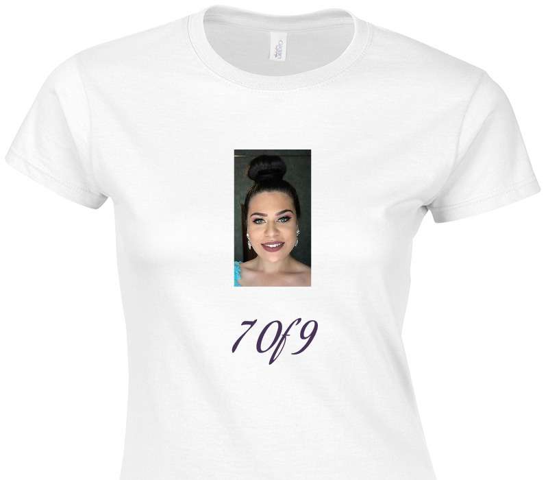 Custom Womens Soft Style 100% Cotton White T-Shirt