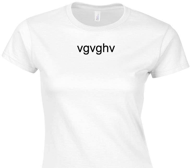 Custom Womens Soft Style 100% Cotton White T-Shirt