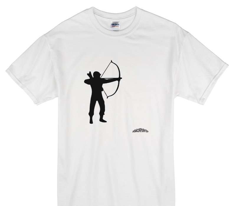 Custom Gildan 100% Cotton White T-Shirt