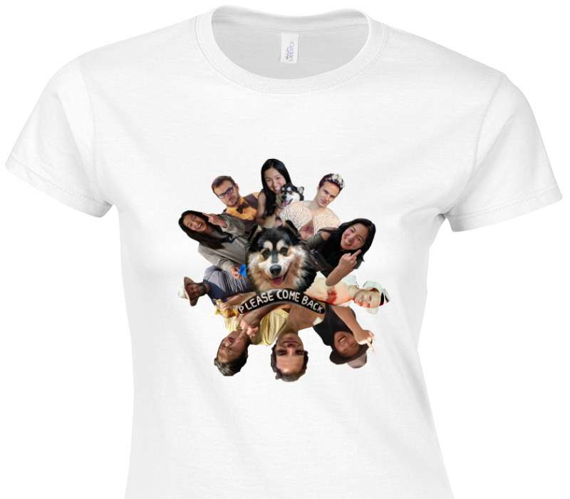 Custom Womens Soft Style 100% Cotton White T-Shirt