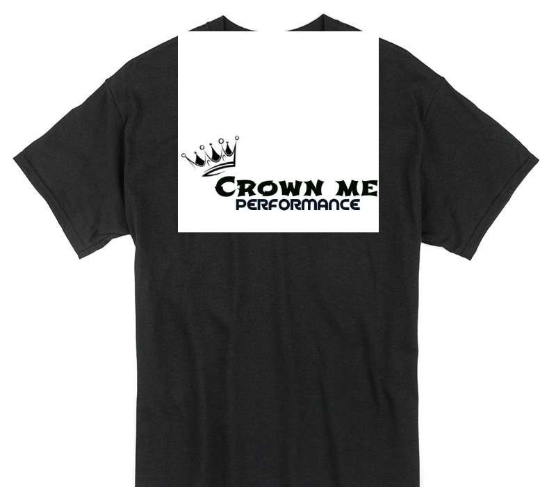 Custom Gildan 100% Cotton Black T-Shirt