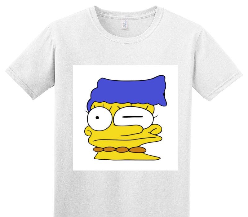 Custom Adult Soft Style 100% Cotton White T-Shirt