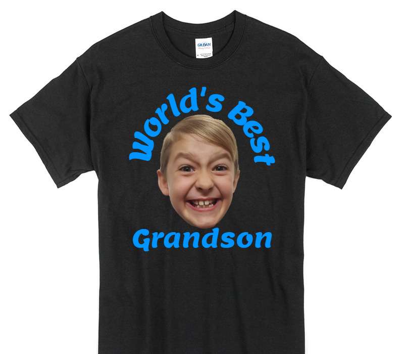 Custom Gildan 100% Cotton Black T-Shirt
