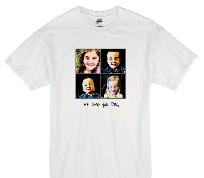 Custom Gildan 100% Cotton White T-Shirt